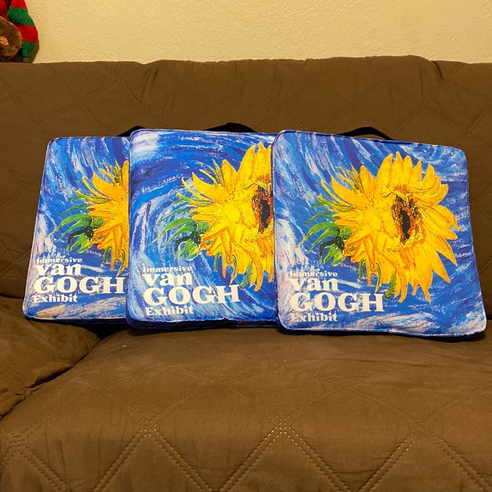 Immersive Van Gogh Exhibit Cushions